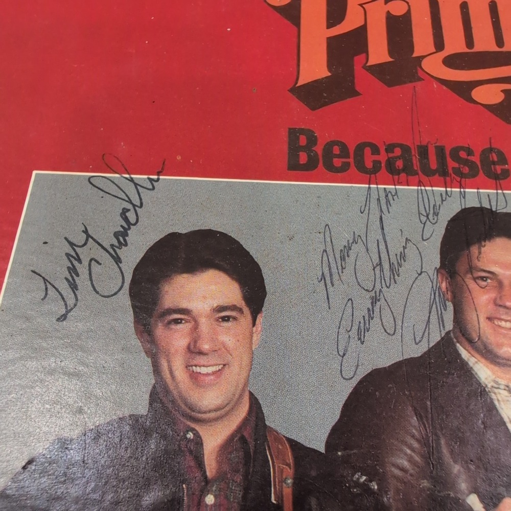 The Primitive Quartet Because He Loved Me Vinyl LP Autographed WindChime WC 5008 - Picture 2 of 4